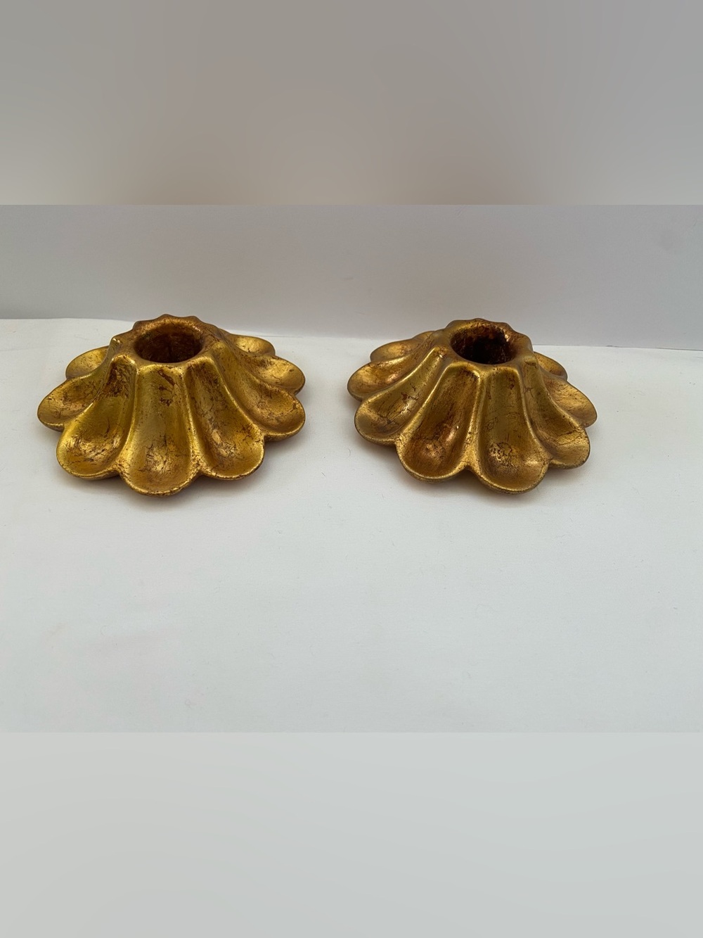 (2) Vintage Anthony candle holders